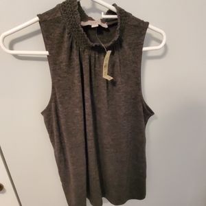 Size S Petite Ann Taylor Loft Sleeveless Shirt NWT
